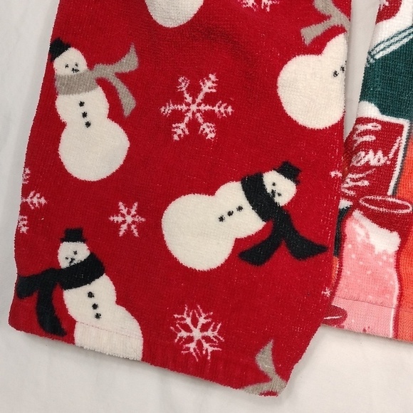 Handmade Christmas towels 4 in total - Picture 2 of 8